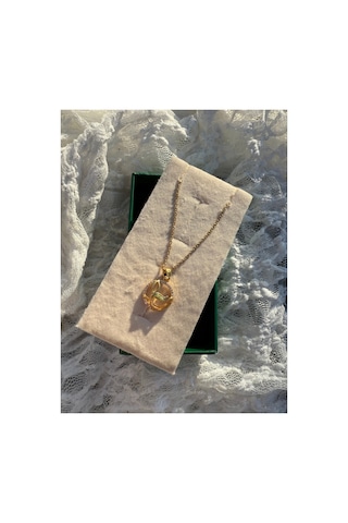 Leaf Harmony Pendant Altın