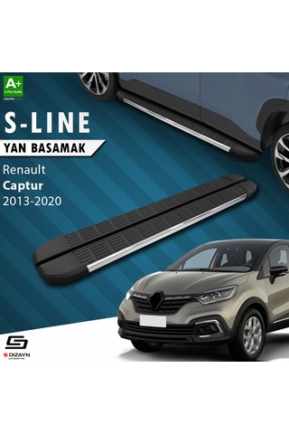 S-dizayn Renault Captur S-line Krom Yan Basamak 173 Cm 2013-2020