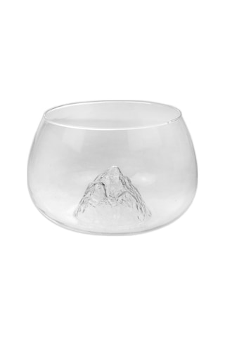Büyük Boy Everest Cam Fanus Teraryum Balık Ve Çiçek Dekoru 24x18