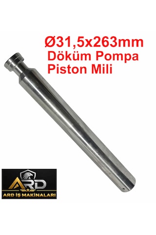 Transpalet Döküm Pompa Piston Mili Ø31,5x263mm