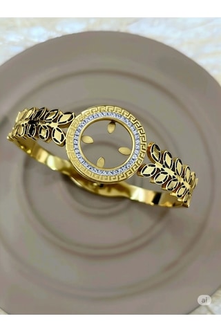Çelik Gold Çeyreklik Bileklik Model 2 Çok Renkli