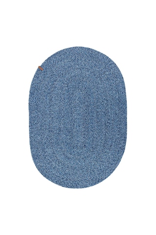 Cesta El Yapımı Örgü Lacivert Kilim 50x80 4020 Lacivert