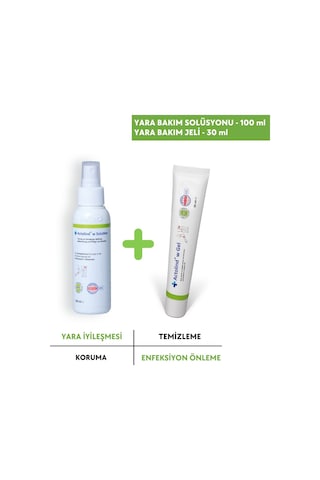 Actolind Yara Bakım Jeli 30 ML + Yara Bakım Solüsyonu 100 ML
