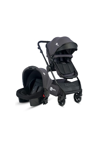 4 Baby AB-492 Comfort Black Travel Sistem Bebek Arabası