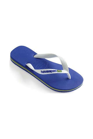 Havaianas Brasıl Logo Erkek Mavi Terlik - 4110850 Mavi