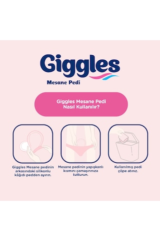Giggles Kadın Mesane Pedi Large Yoğun 60 Adet