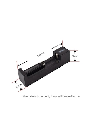 Çok İşlevli 3.7V 18650 şarj cihazı Li-ion pil USB taşınabilir evr