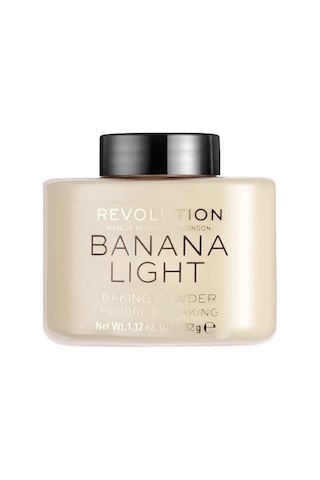 Revolution Loose Baking Powder Banana Light Sabitleyici Pudra