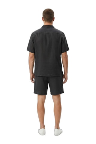 Only & Sons Onslaurence Lınen Resort Collar Ss Noos Erkek Mavi Gömlek - 22036242