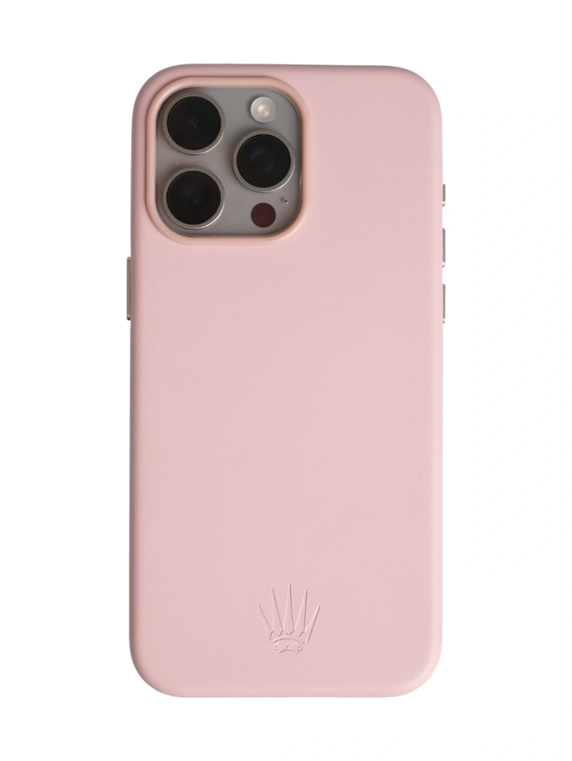 Xelium Apple Uyumlu iPhone 15 Pro Max Pembe Kılıf Magsafe Özellikli Deri Kılıf+kartlık Pembe