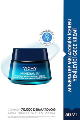 Vichy Mineral 89 Yenileyici Gece Kremi 50 Ml