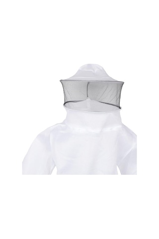 Trendooze Rahat Örtüsü Malzemeleri Hava Çit Ceket Beyaz Arıcılık Arıcılık Açık Mg