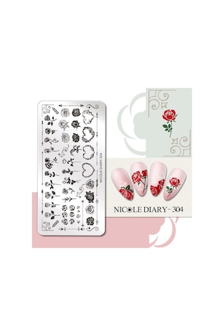 Nicole Diary Metal Stampa Tabakası 304 58068