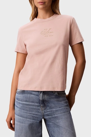Calvin Klein Bayan T Shirt Lv047d873g 3t3 Pudra