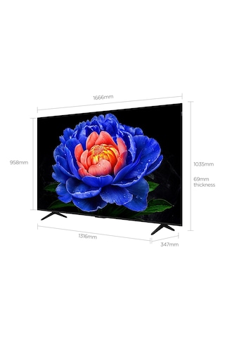 Tcl 75T6D 75" QLED Google TV
