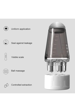 Vkemall 6ml Ölçekli Taşınabilir Saç Bakım Şişesi - Hassas Uygulama Ve Saç Büyütme İçin Pratik Çözüm