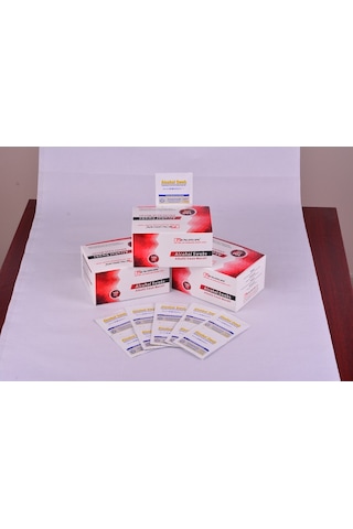 Alkollü Mendil   Alcohol Swab 1 Koli 5 Kutu 6x8