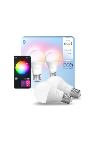 8w E27 Renkli Akıllı Ampul, 806 Lumen