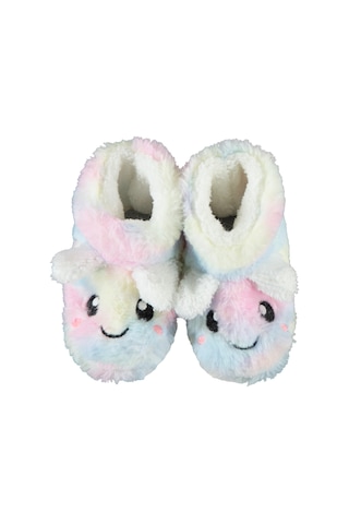 Civil Girls Kız Çocuk Panduf 19-24 Numara Gökkuşağı Gökkuşağı Çok Renkli