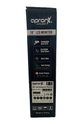 Apronx Apx-nws19 19" Led 900p Vga+hdmi+ses Monitor