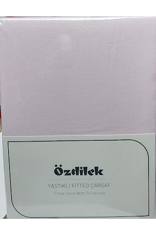 Özdilek Colourist Fitted Tek Kişilik Çarşaf Seti 100x200 -pudra Pudra