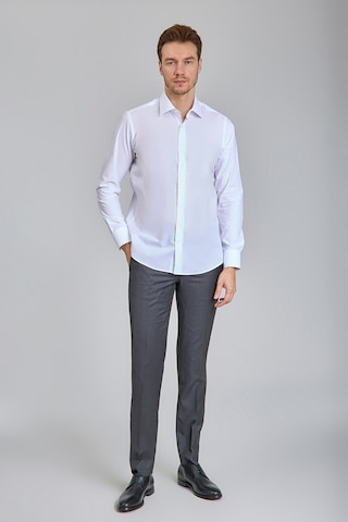 Bisse Klasik Yaka Uzun Kollu Regular Fit Erkek Gömlek Gmkls250048 D01 Beyaz