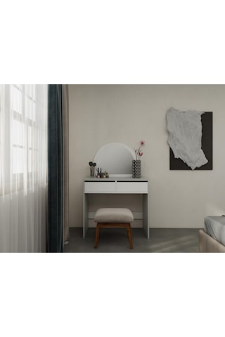 Huzur Makyaj Masası Külgri Gri