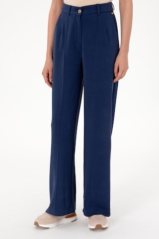 U.S. Polo Assn. Kadın Lacivert Modal Karışımlı Loose Fit Örme Pantolon 50308640-VR033
