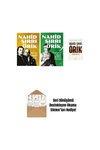 Mehlika Hanım Ailesi + Teselli Yahut Turnede Bir Artist Öldürüldü + Resim Yazıları + Okuma Sticker'ları