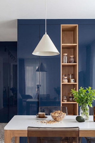Cone Metal Sarkıt Avize, Bohem Tavan Lambası Ve Salon Oturma Odası Aydınlatması - Krem - 25 Cm Modern Dekoratif Çok Renkli