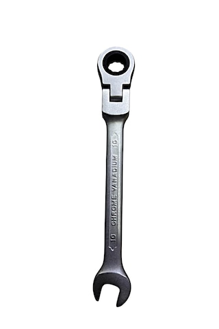 10mm Mafsallı Cırcır Kombine Anahtar