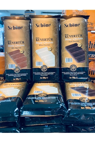 Schöne Profesyonel Mini Beyaz Kuvertur 200gr 5