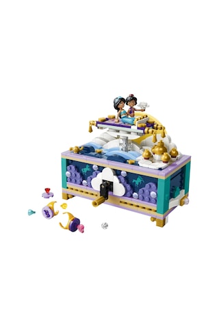 LEGO® ǀ Disney Princess Yasemin’in Mücevher Kutusu 43295 – 6 Yaş ve Üzeri için Mini Bebek İçeren Oyuncak Yapım Seti (458 Parça)