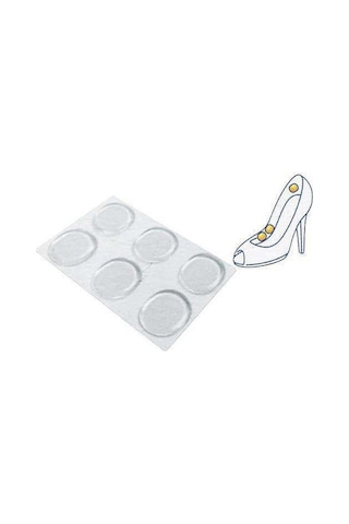 Ayak Nasır Koruyucu Silikon 6'li Nokta Silikon Ped Ayak Vurma Önleyici