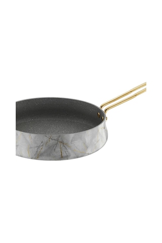 Brioni Marble 26 Cm Beyaz Tava