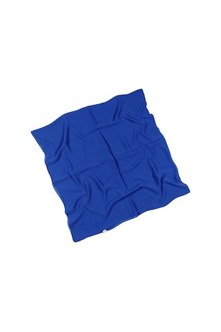 Mısırlı Eşarpları Tesettür Giyim Krep Kadın Eşarp 120x120 Cm - Saks