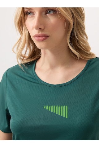 Kadın T-shirt 70607 - Yeşil Yeşil