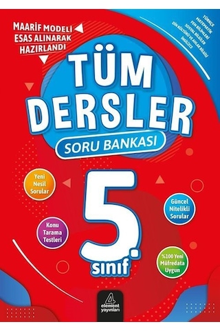 5. Sınıf Tüm Dersler Soru Bankası / Yunus Emre Çekiç