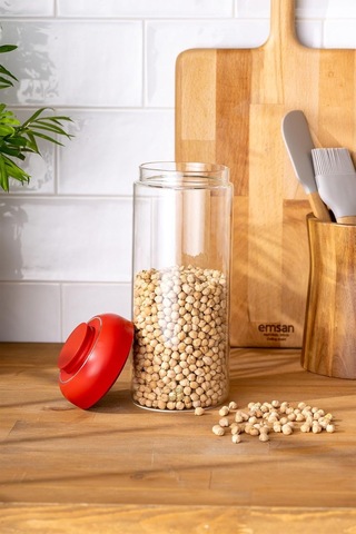 Emsan Simple Saklama Kavanozu 1500 Ml Sku: Smg8690010225436 Açık
