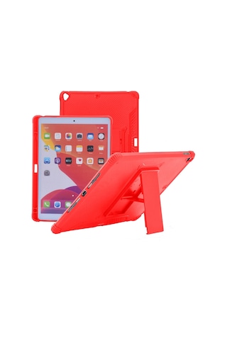 Apple Uyumlu iPad, Pro 3. Ve 4. Nesil 2021 /2022 11 Inç Tablet Kalem Bölmeli Kılıf Silikon Standlı Korumalı Kılıf