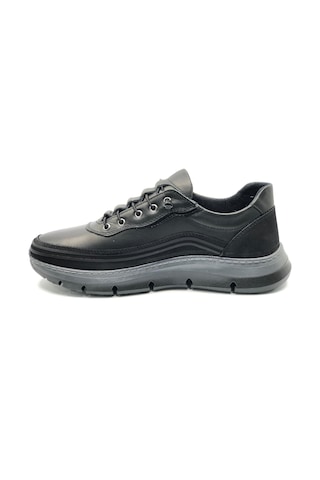 Dropland 9212 Hakiki Deri Erkek Casual Ayakkabı Siyah