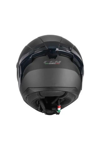Cgm 330a Rıot Sport Kapalı Spoyler Kask Siyah