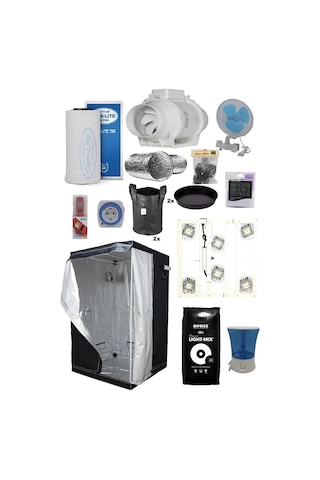 60x60x160 Bitki Yetiştirme Kabin Seti Pro