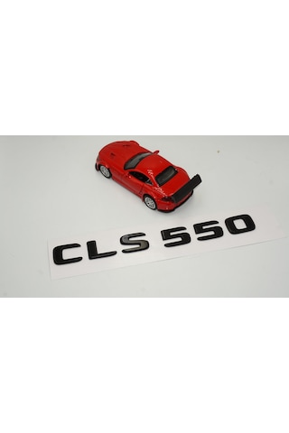 CLS 550 Bagaj Parlak Siyah ABS 3M 3D Yazı Logo