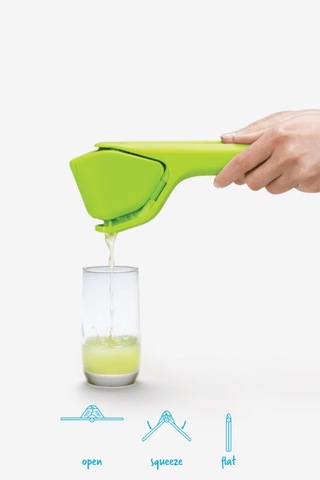 Dreamfarm Fluicer Kolay Sıkmalı Portatif Lime Sıkacağı Yeşil Sıkacak 23 Cm Yeşil