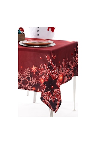 Mürdüm Kartanesi Yılbaşı Masa Örtüsü