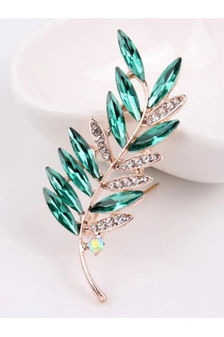 Fashion Jewelry Broş Dal Takı 226611939 Altın Rengi