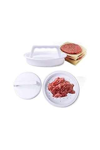 Safestore Hamburger Köfte Kalıbı Köfte Presi Şekillendirici Burger Press Pratik Köfte Yapma Aparatı 05940479