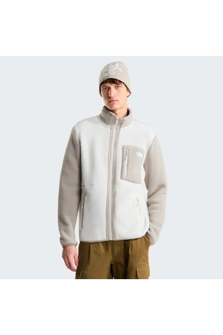 The North Face M Yumiori Full Zip Erkek Polar-34536 Krem