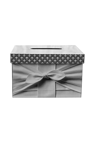 40x30x25 - Düğün Takı Kutusu - 1 Adet Düğün,nişan,kına Takı Sandık Kutusu Beyaz